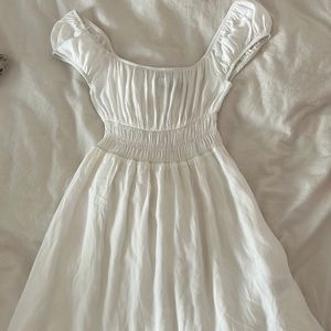 Urban outfitters white mini dress